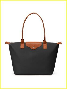 Large Capacity Nylon Tote Bag for Women Laptop Shoulder Hobo Handbag